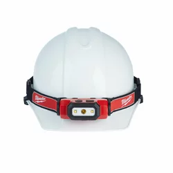 Lampada frontale Milwaukee RedLithium USB per casco